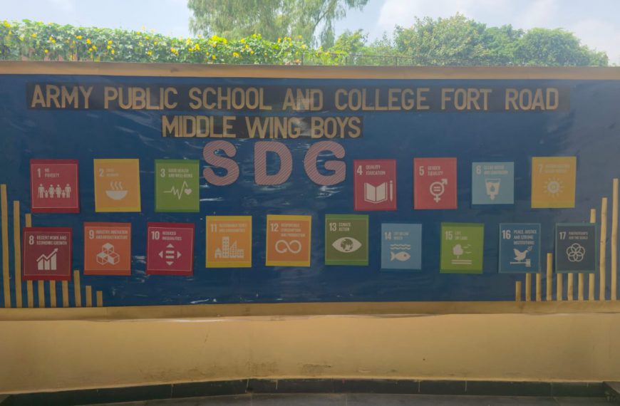 SDGs Awareness Week, MWB, APSAC Fort Rd, Rwp